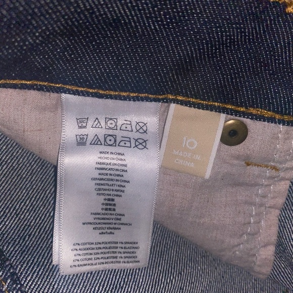 Michael Kors Dark Denim Bootcut Jeans Size 10 - Picture 3 of 6